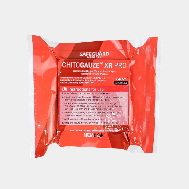 ChitoGauze XR PRO Hemostatic Gauze - Safeguard Medical