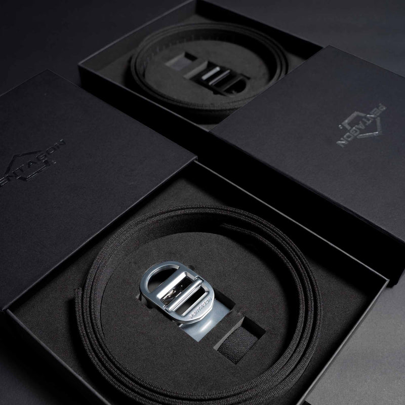 Cinturón EDC con ajuste rápido Chuck Ratchet DRK STL - Pentagon