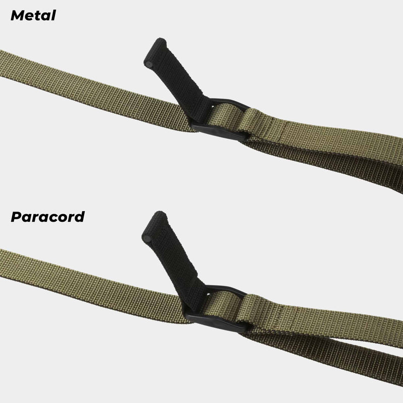Correa portafusil de 2 puntos QA paracord / mosquetón - Clawgear