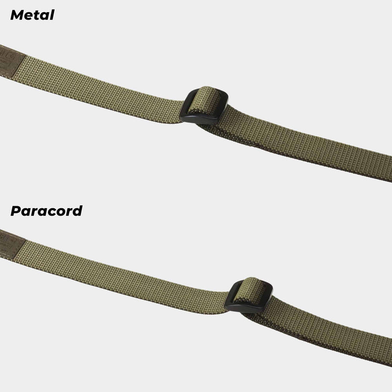 Correa portafusil de 2 puntos QA paracord / mosquetón - Clawgear