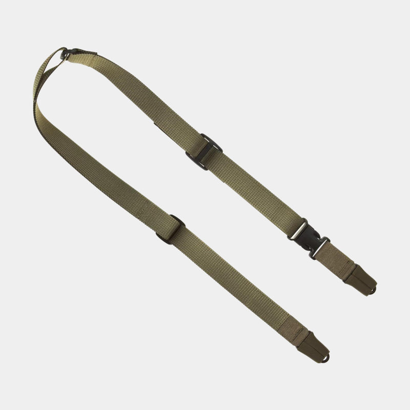 Correa portafusil de 2 puntos QA paracord / mosquetón - Clawgear