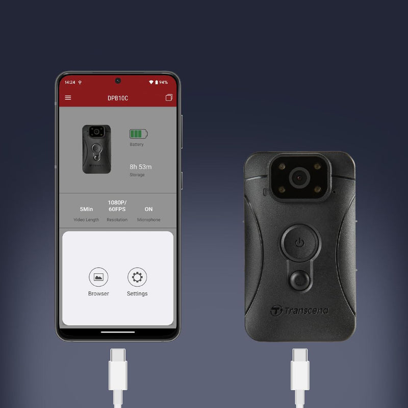 Bodycam DrivePro Body 10 - Transcend