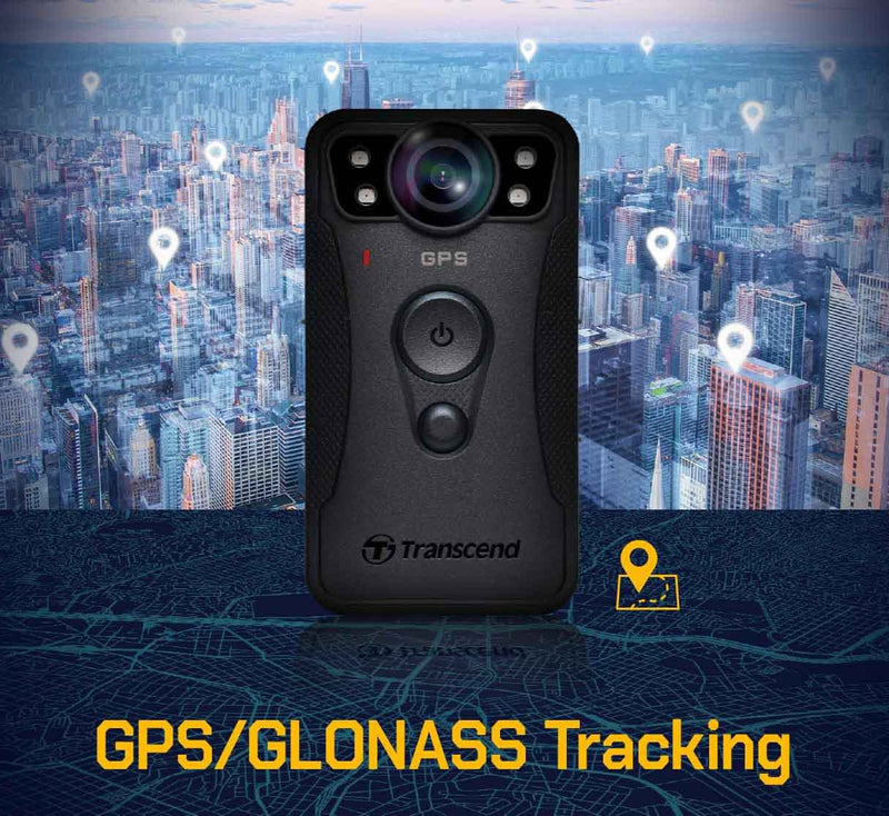 Bodycam DrivePro Body 40 con GPS - Transcend