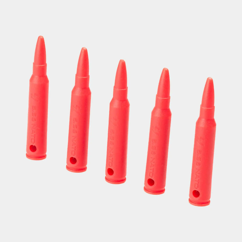 Cartuchos inertes 5,56x45mm Dummy Rounds (Pack de 5) - Strike Industries