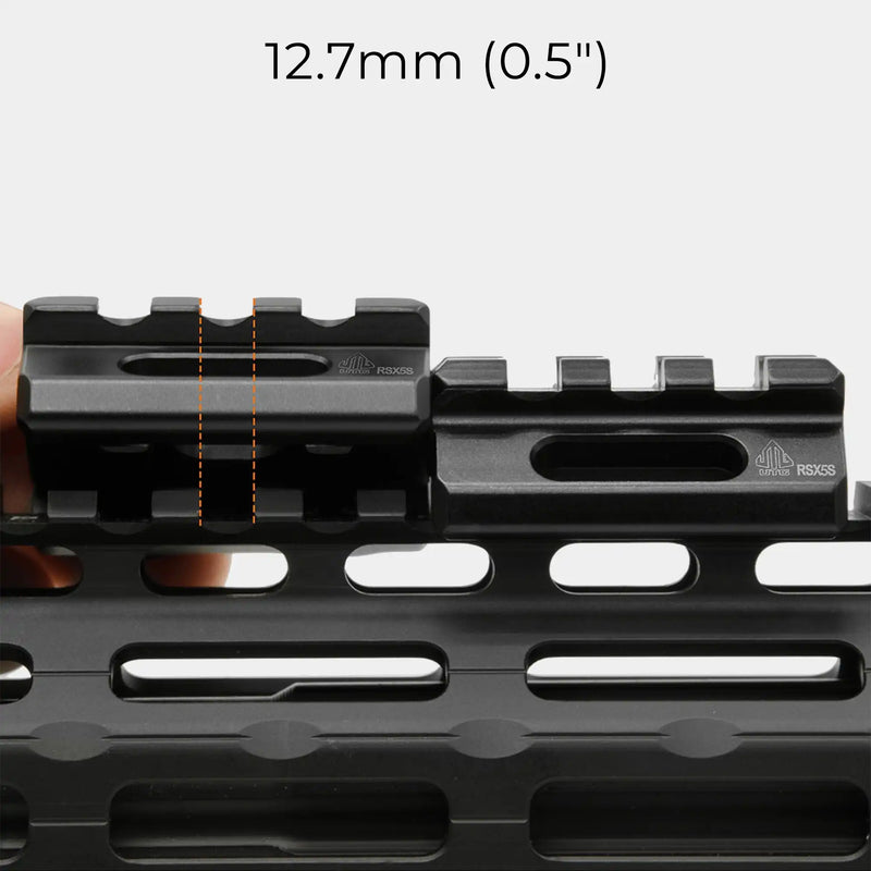 Elevador para rail picatinny UTG® Super Slim de 3 Ranuras - Leapers
