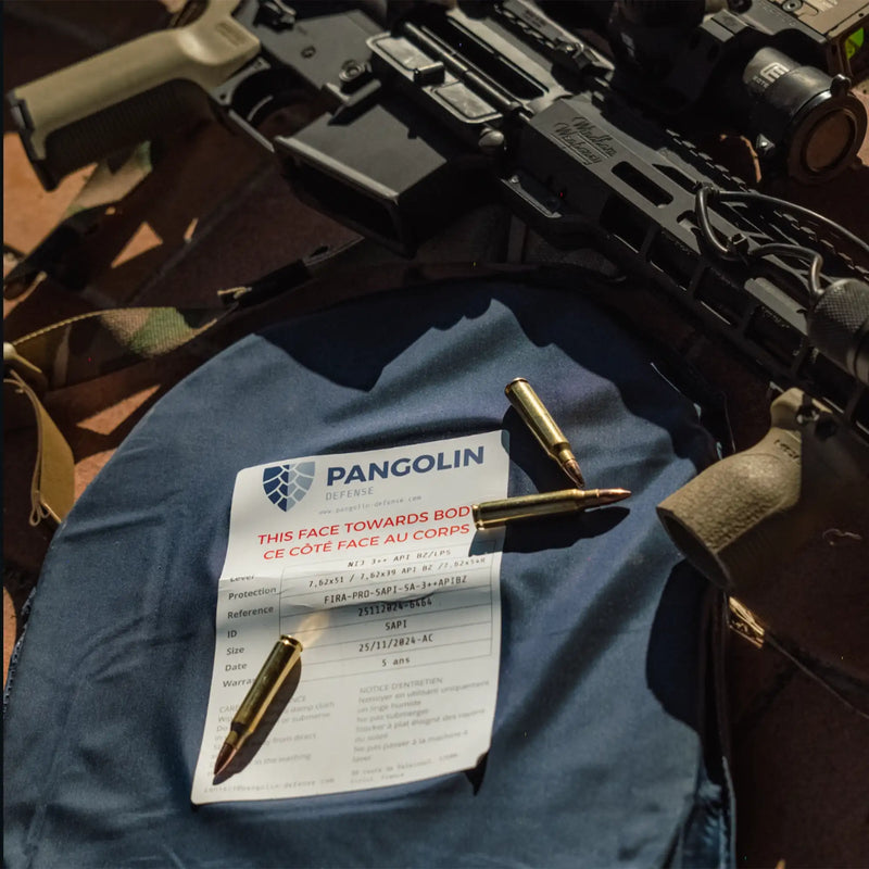 Flexible Stand-Alone Ballistic Plate Pangolin - Level III++