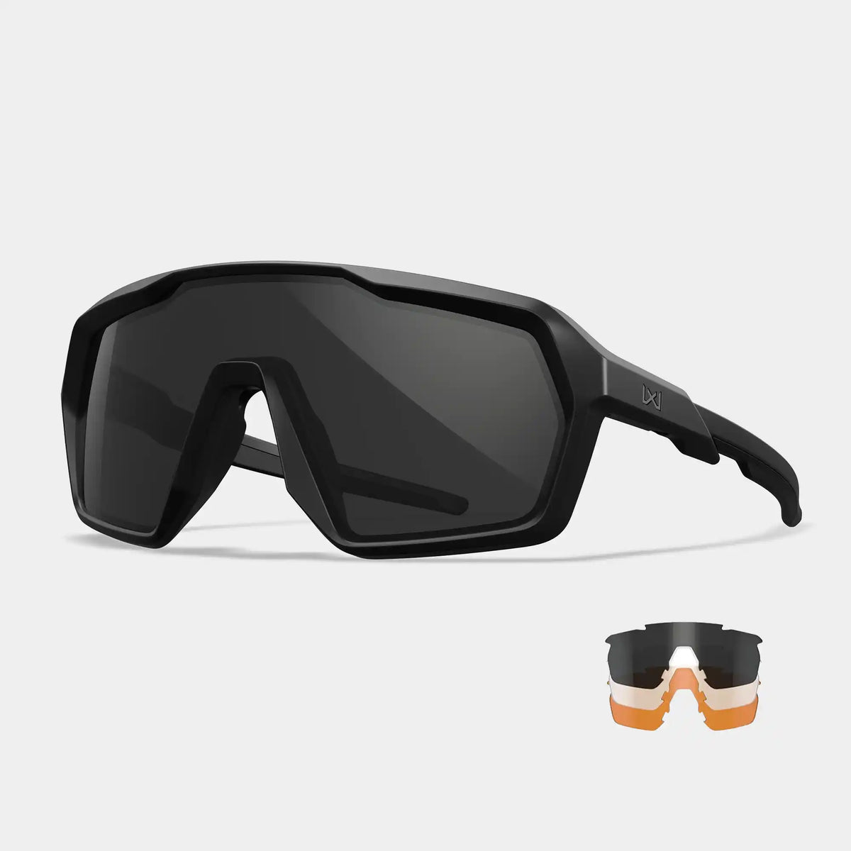 亮*様 【新品 レア】WANTKEY CAMP SBS ballistics L WX CITADEL ballistic glasses with 3 interchangeable lenses - Wiley