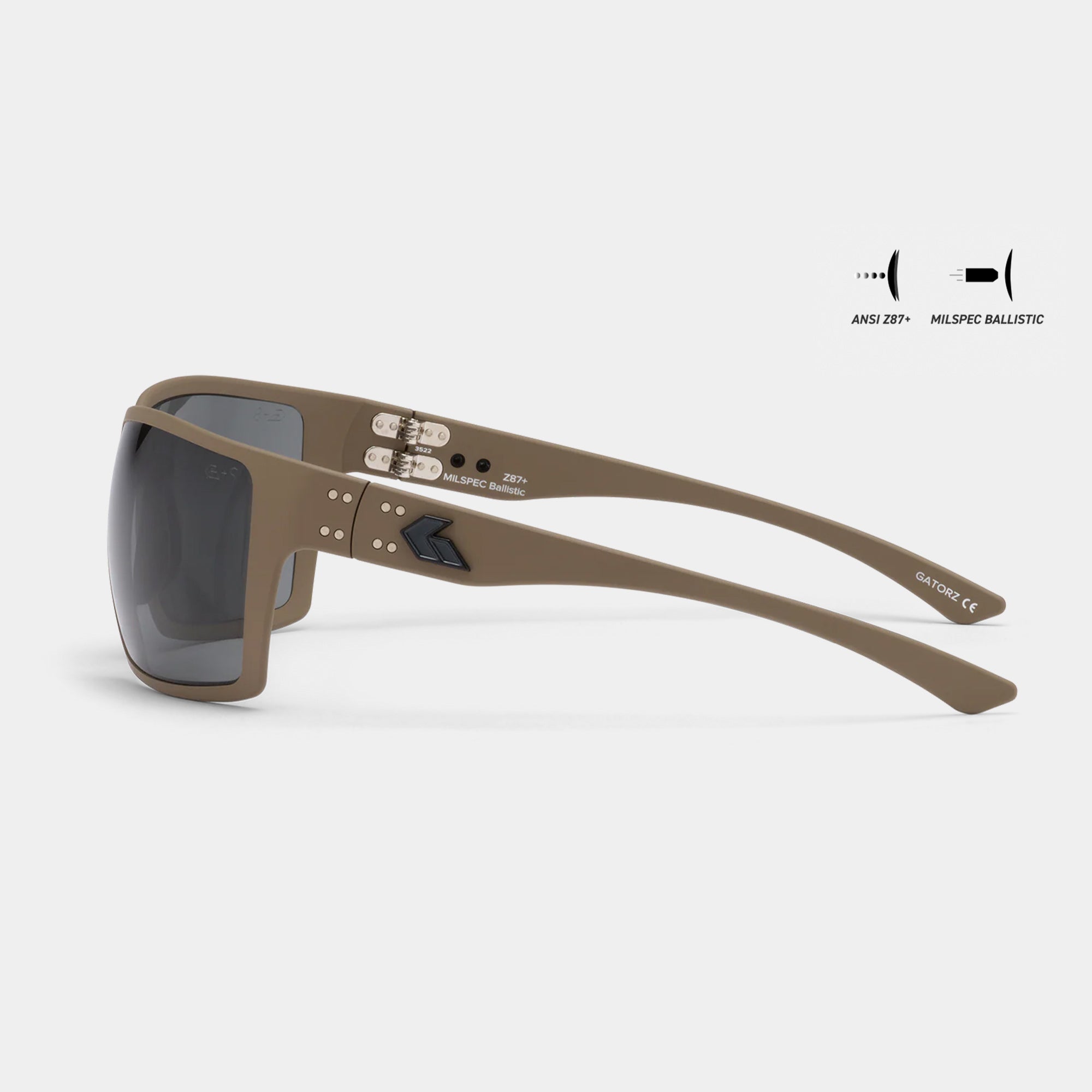 MARAUDER MILSPEC ballistic glasses - Gatorz — SERMILITAR