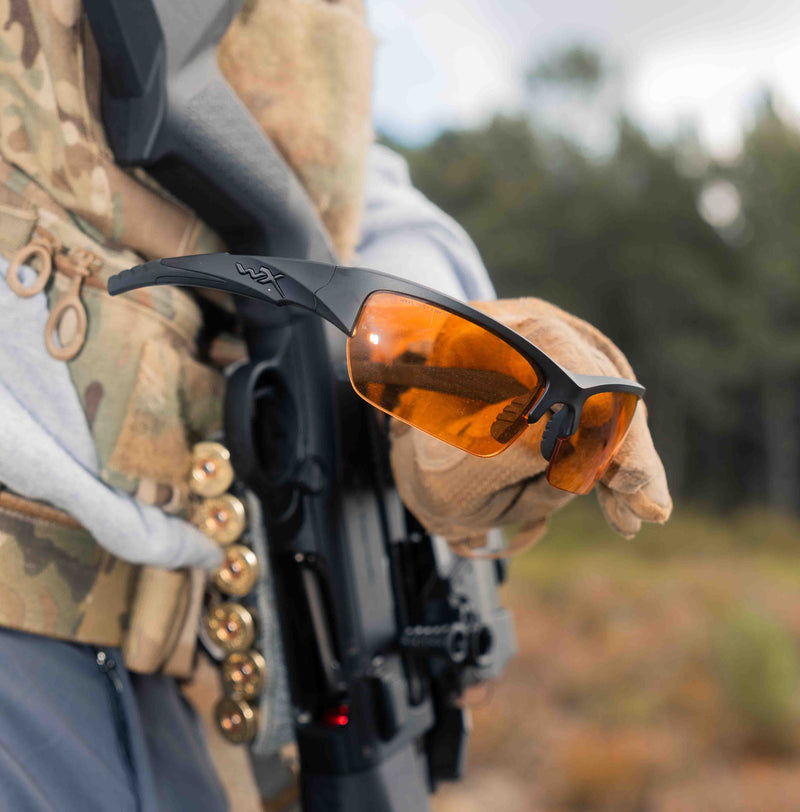 Óculos balísticos WX Valor 2.5 com lentes intercambiáveis - Wiley X
