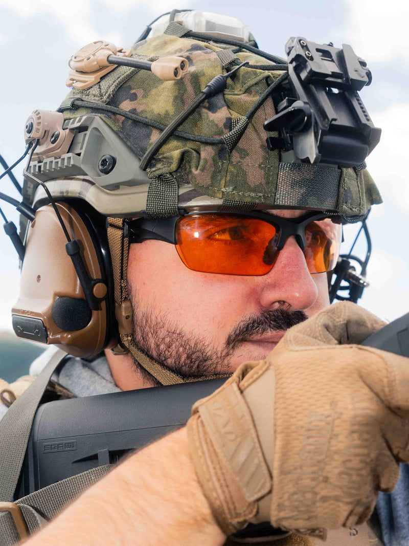 Óculos balísticos WX Valor 2.5 com lentes intercambiáveis - Wiley X