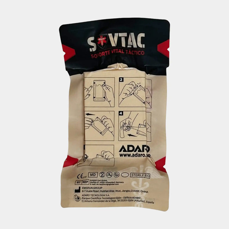 Compressed Z-fold gauze quick response - SVTAC