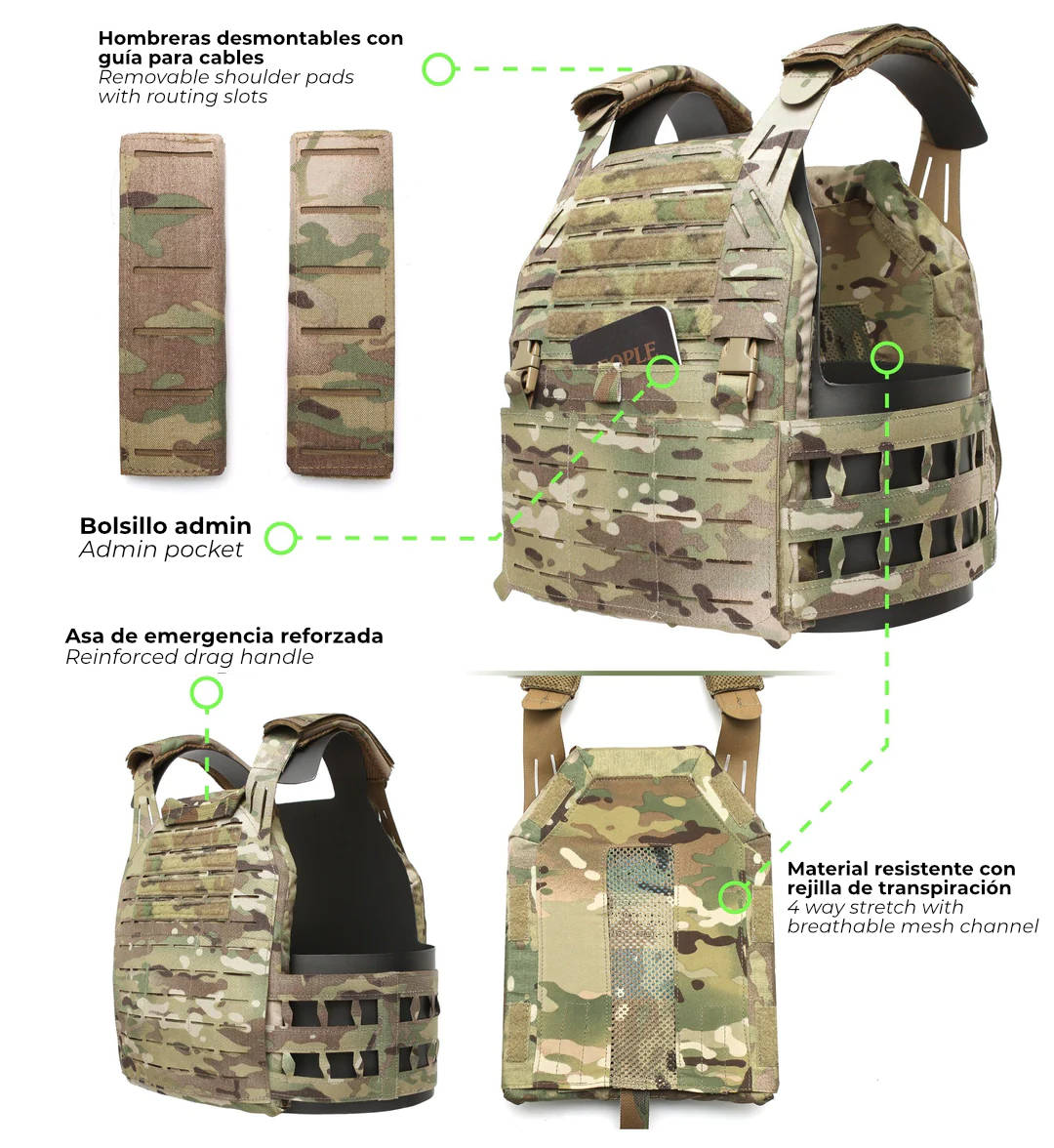 G3 Plate Carrier Vest 6094G3 V2 - LBT — SERMILITAR