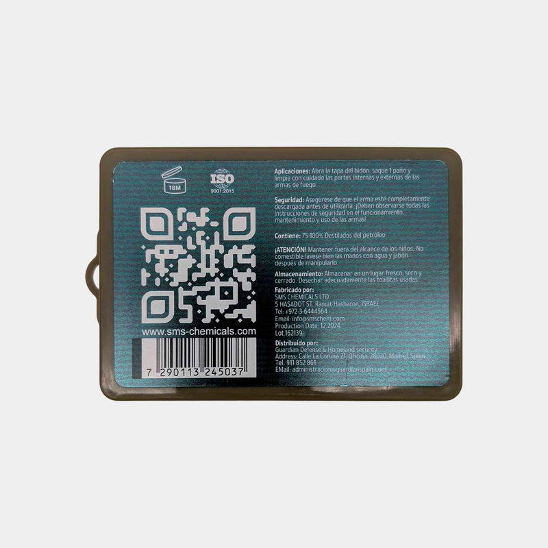 Disposable cleaning wipes - Gun Guard