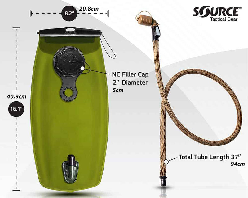 WXP 3L (100oz.) hydratatierugzak - Source