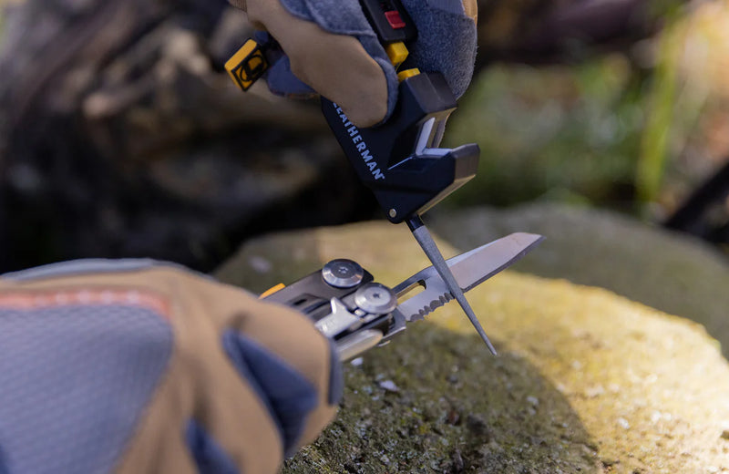 Afiador de lâminas para canivetes e multiherramentas - Leatherman