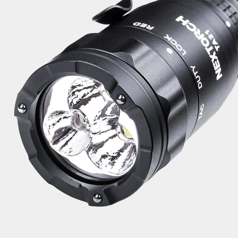 Kleine Taschenlampe TA21 1300 Lumen mit taktischem Ring - Nextorch