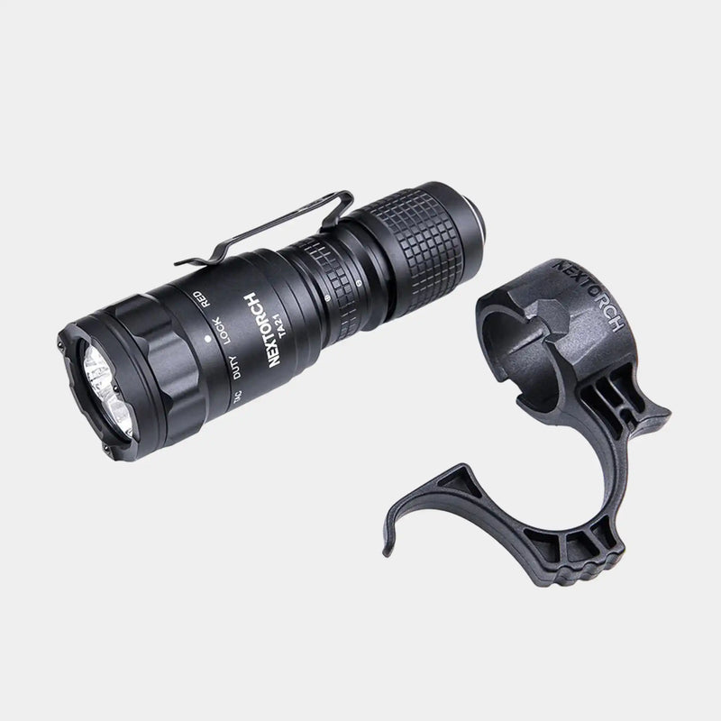 Kleine Taschenlampe TA21 1300 Lumen mit taktischem Ring - Nextorch