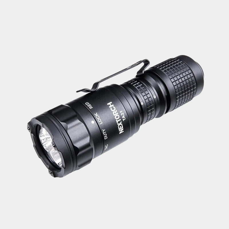 Kleine Taschenlampe TA21 1300 Lumen mit taktischem Ring - Nextorch