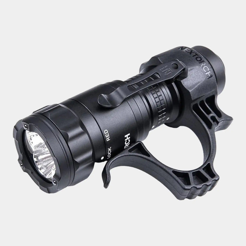 Kleine Taschenlampe TA21 1300 Lumen mit taktischem Ring - Nextorch
