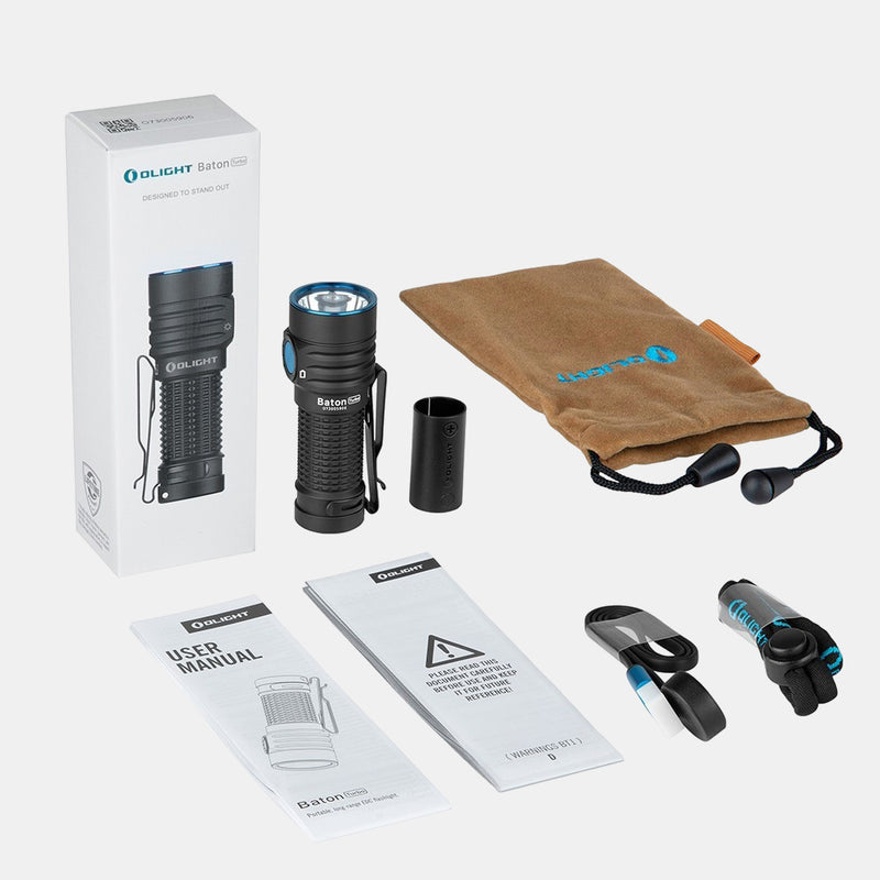 Linterna EDC Baton Turbo 1000 Lum. recargable - Olight