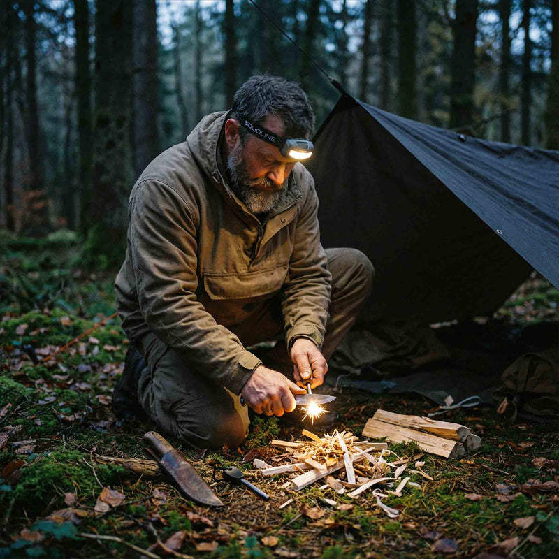 Torcia frontale SH1 110 Lum. - Solidline