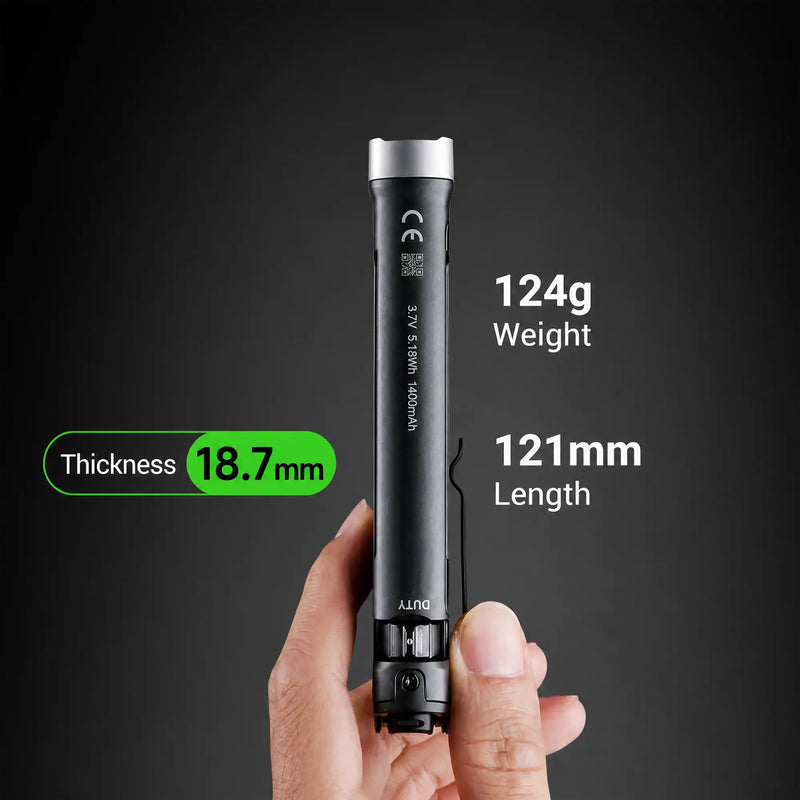 Torcia a mano TA70 EDC 3500 Lum. - Nextorch
