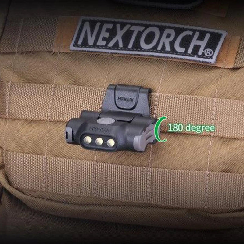 Adjustable Clip-On Flashlight UL10 / UL12 - Nextorch