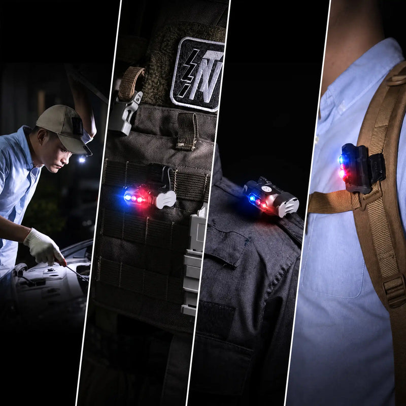 Adjustable Clip-On Flashlight UL10 / UL12 - Nextorch