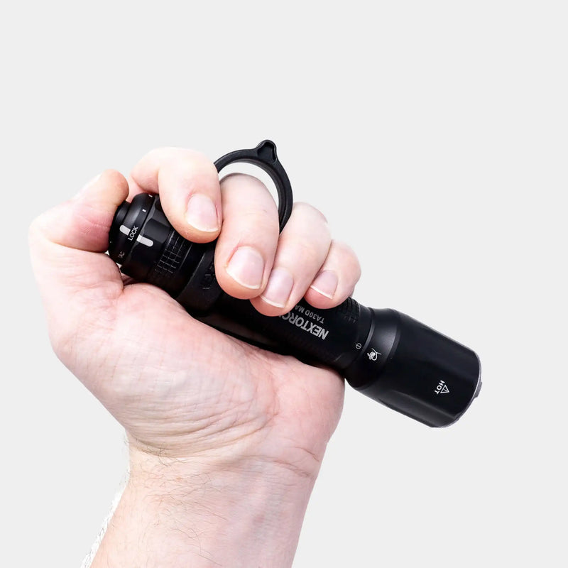 Lampe torche TA30D MAX 4000 lum. avec anneau tactique - Nextorch