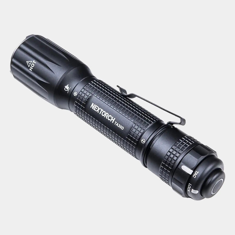 Torcia portatile TA30D 2200 Lum. con anello tattico - Nextorch