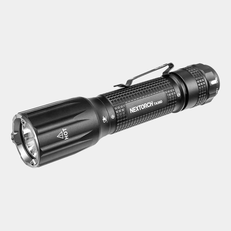 Torcia portatile TA30D 2200 Lum. con anello tattico - Nextorch