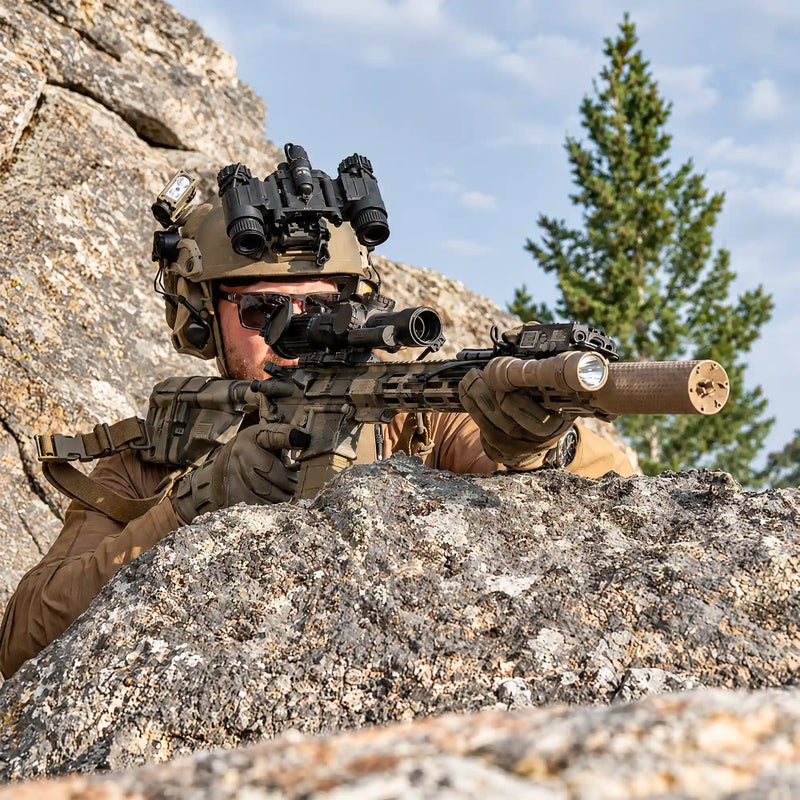 Long gun light with remote switch PROTAC® RAIL MOUNT HP-X PRO USB 800 Lum. - Streamlight