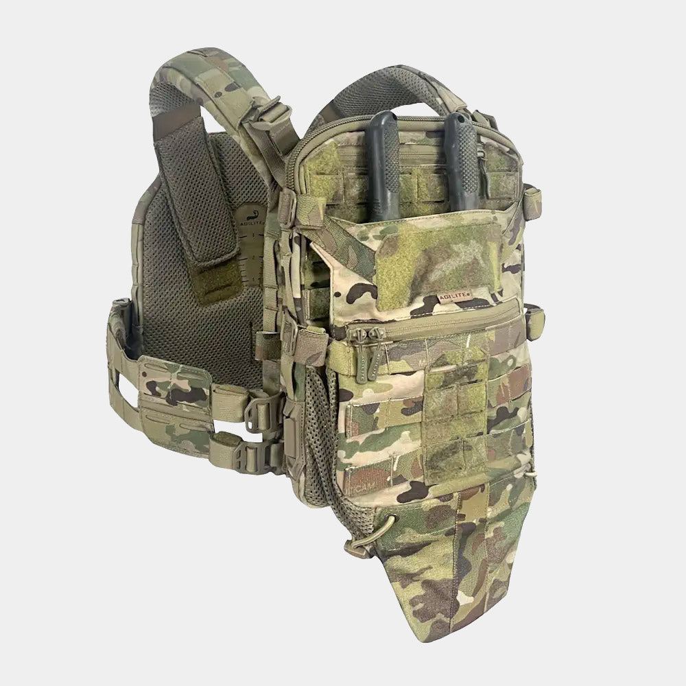 Micro MAP rear panel for plate carrier - Agilite — SERMILITAR