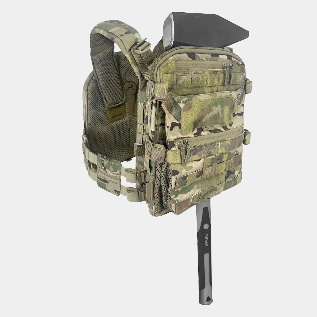 Micro MAP rear panel for plate carrier - Agilite — SERMILITAR