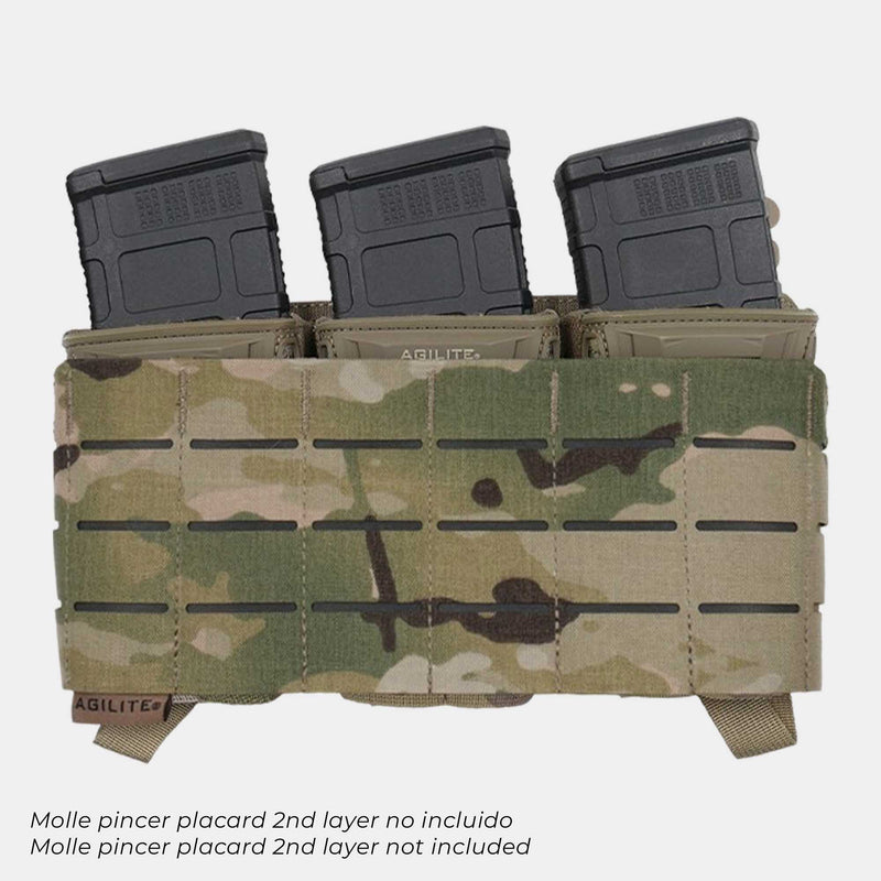 Portacargador de fusil triple Pincer™ Multi-Caliber - Agilite