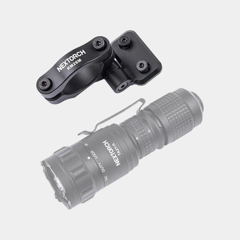 Anclaje de linterna rotatorio para rail Picatinny/M-LOK RM26 & RM26M - Nextorch