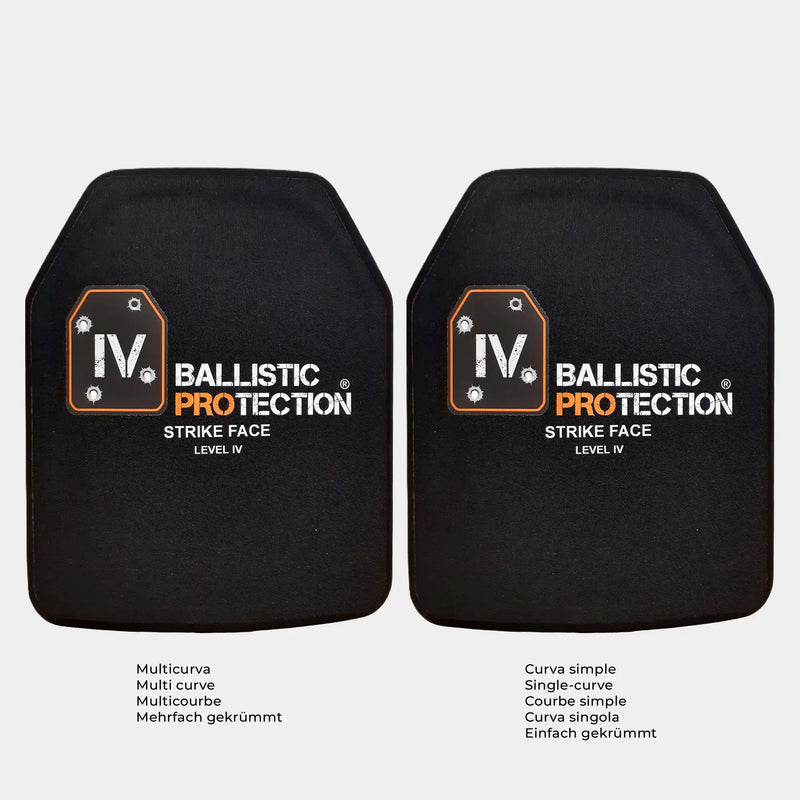 Placas balísticas Stand Alone Ballistic Protection - nivel IV multicurva
