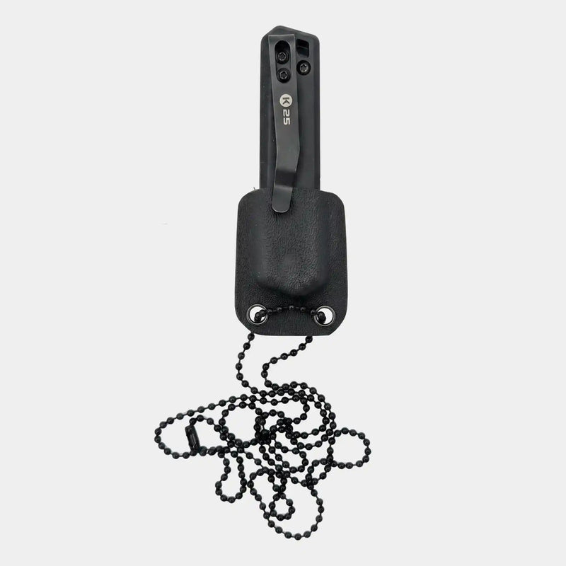 Navaja con colgante funda de kydex - K25