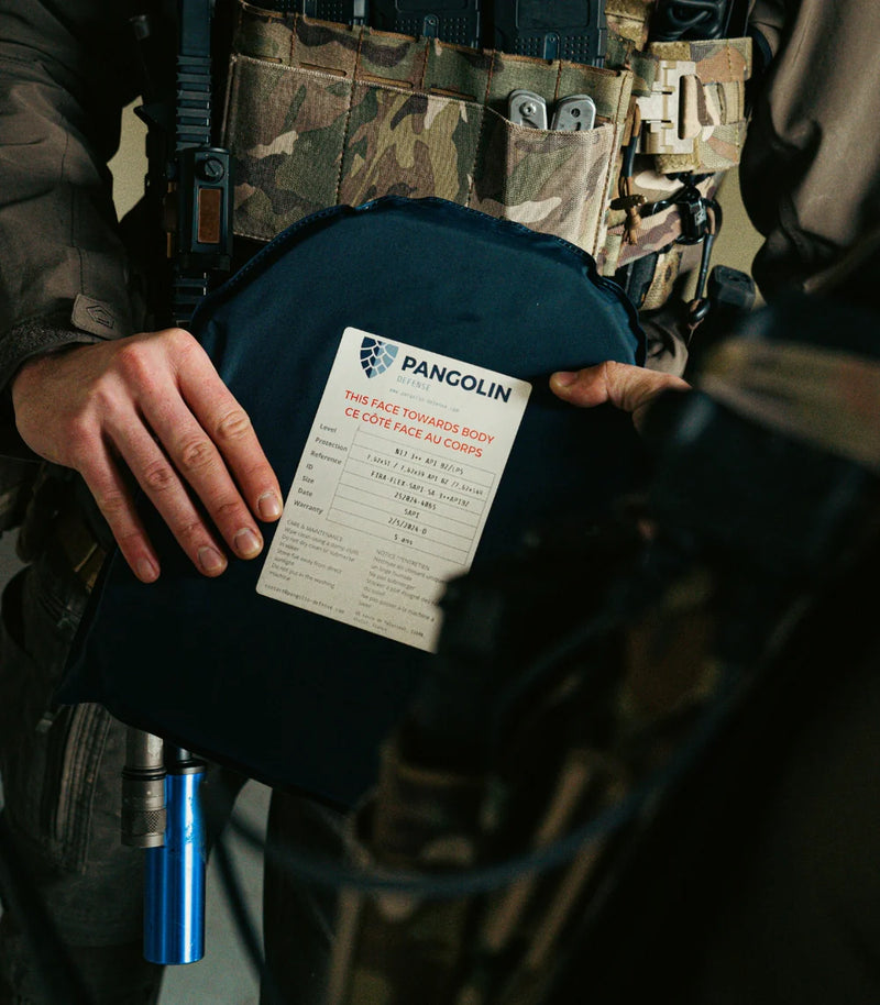 Flexible Stand-Alone Ballistic Plate Pangolin - Level III++