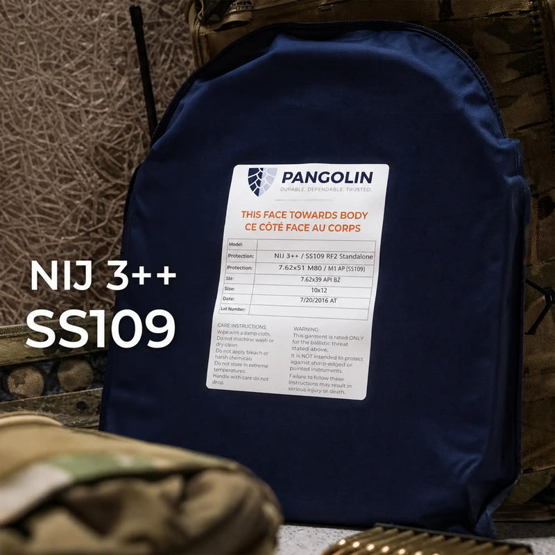Flexible Stand-Alone Ballistic Plate Pangolin - Level III++