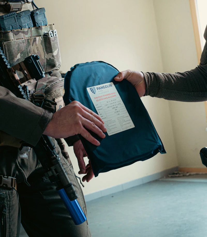 Flexible Stand-Alone Ballistic Plate Pangolin - Level III++