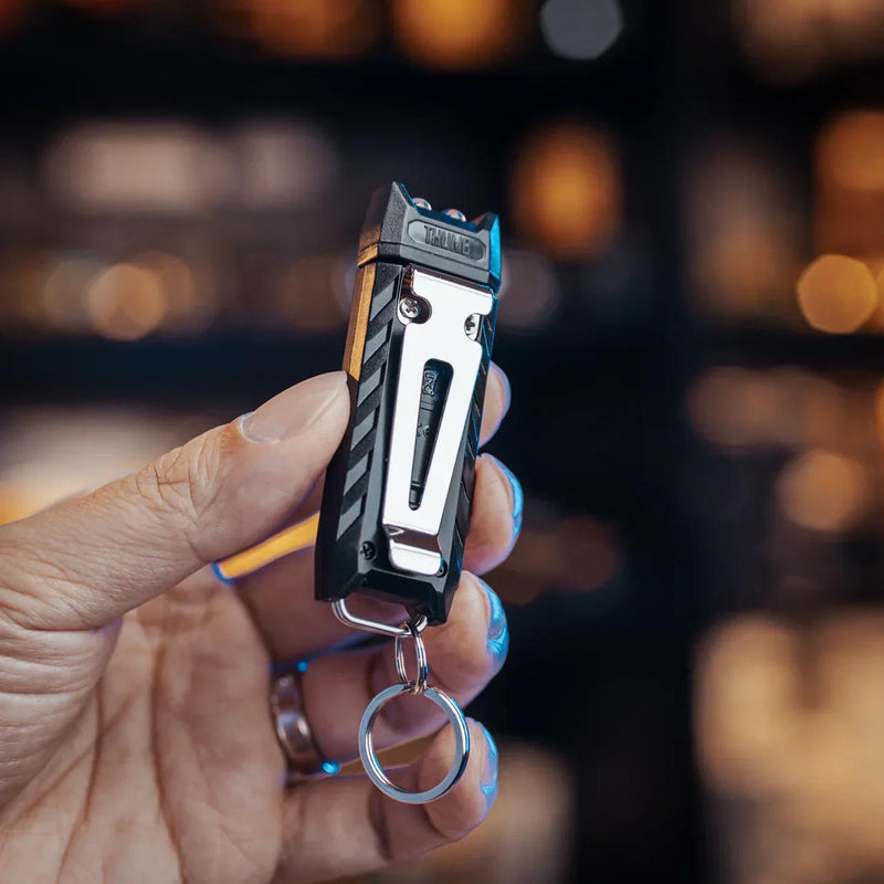 Lampe EDC Thumb LEO 45 Lum. avec clip et UV - Nitecore