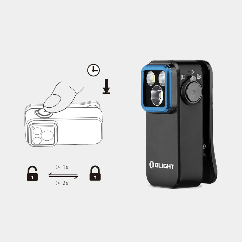 Linterna compacta OCLIP Pro 500 Lum. recargable - Olight