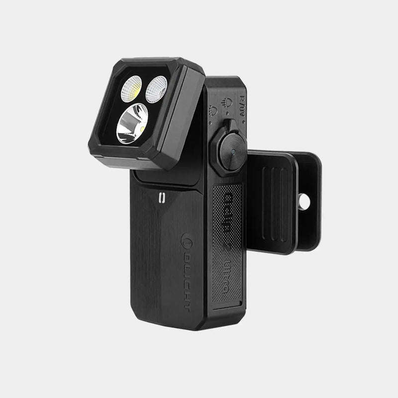 Compact OCLIP 2 Ultra 450 Lum. UV Rechargeable Flashlight - Olight