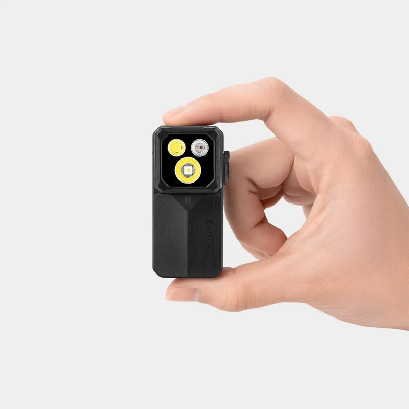 Compact OCLIP 2 Ultra 450 Lum. UV Rechargeable Flashlight - Olight
