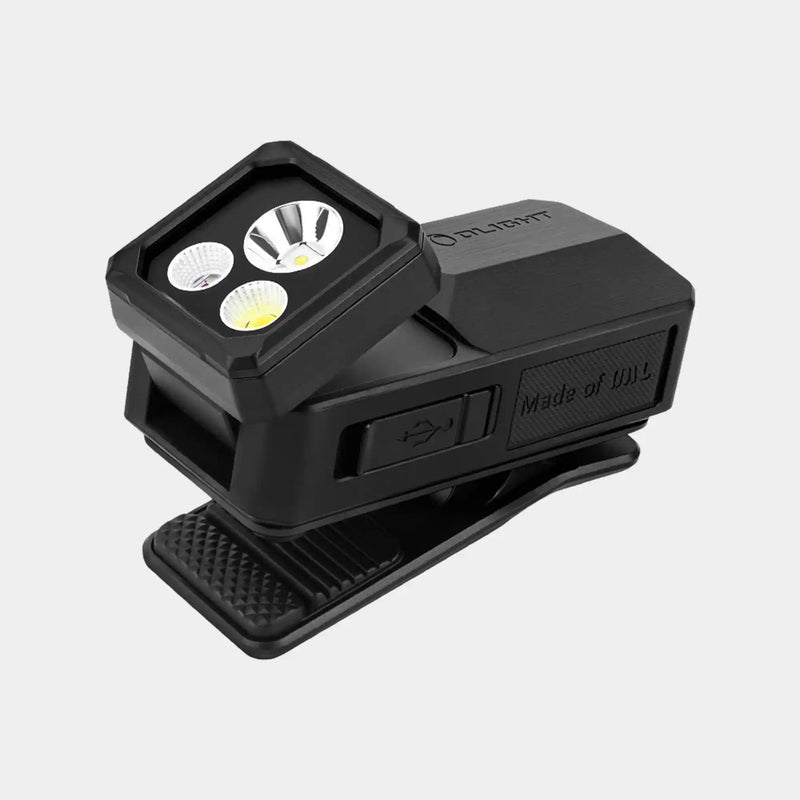 Compact OCLIP 2 Ultra 450 Lum. UV Rechargeable Flashlight - Olight
