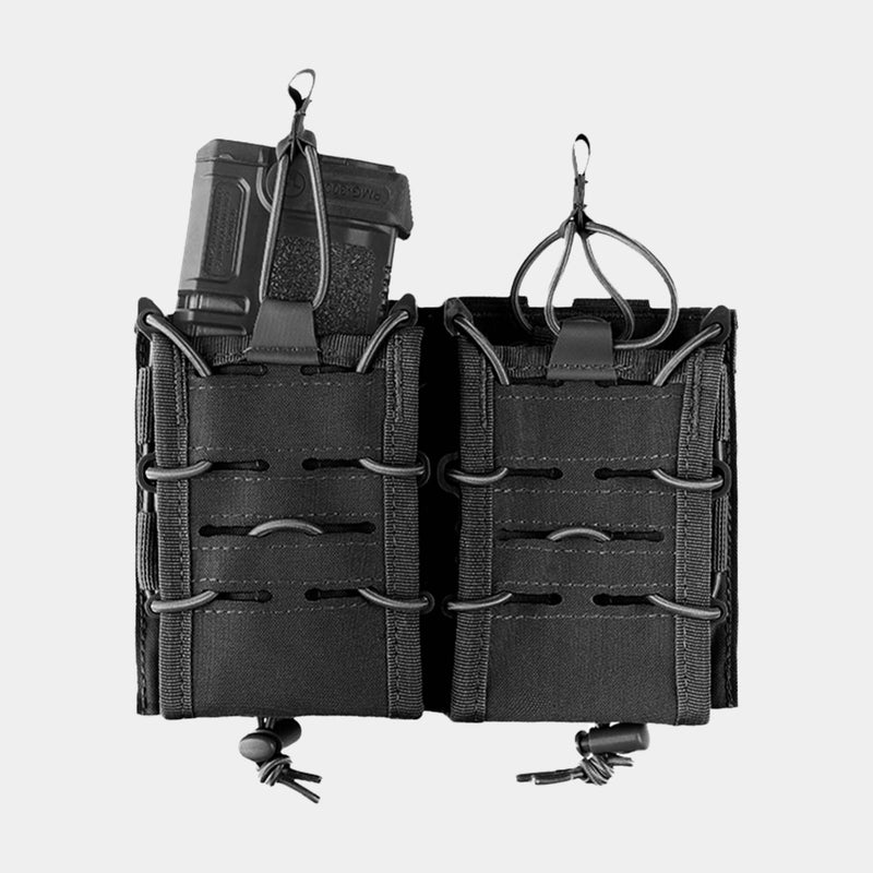 Portacaricatore doppio per fucile Open Top Flex - MIL-TEC