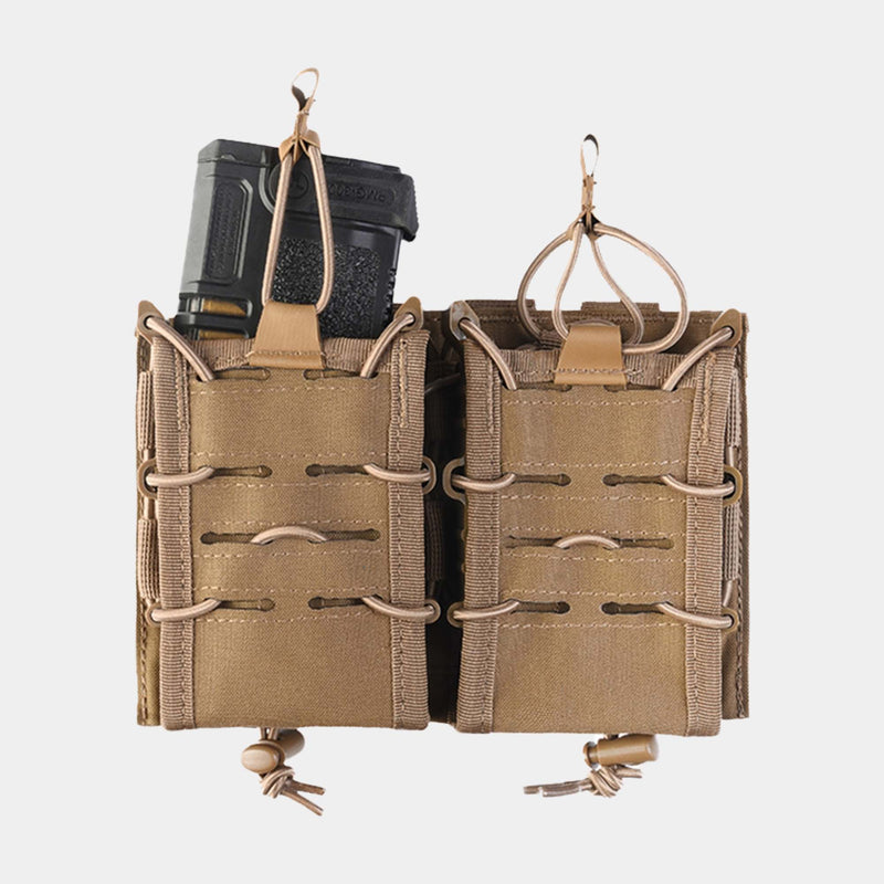 Portacaricatore doppio per fucile Open Top Flex - MIL-TEC