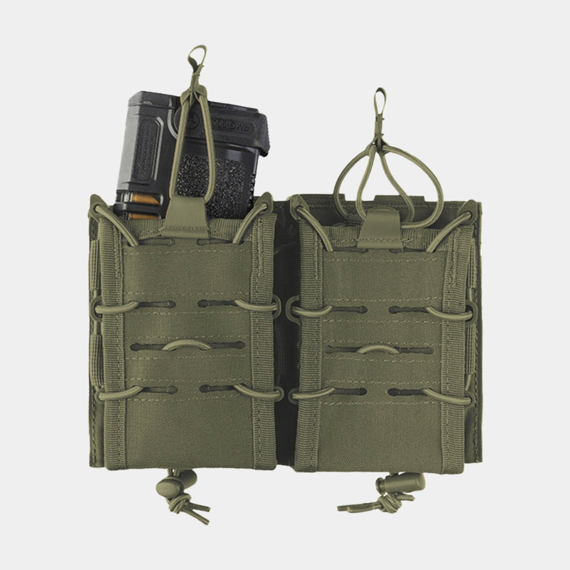 Portacaricatore doppio per fucile Open Top Flex - MIL-TEC