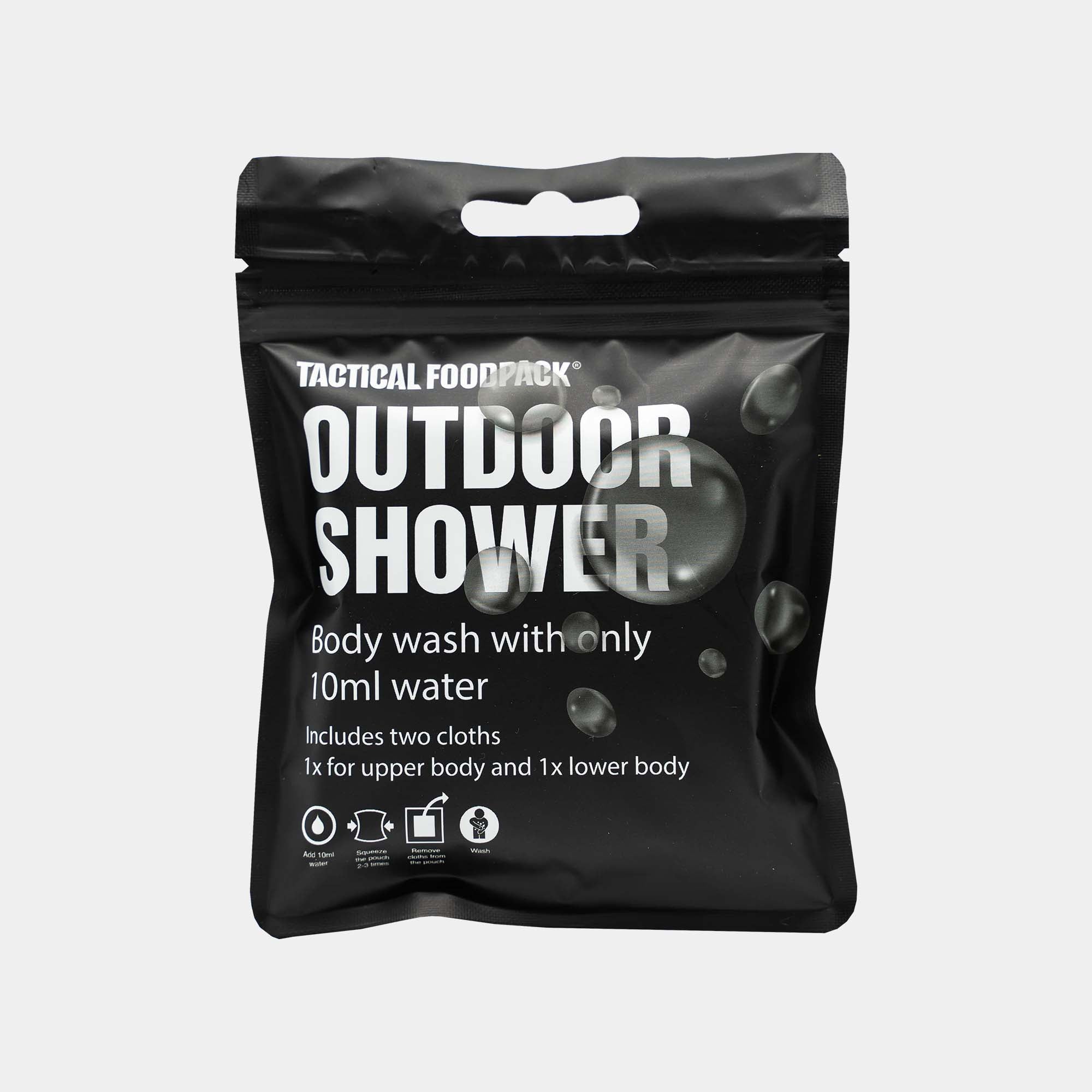 Emergency dry shower - Tactical Foodpack